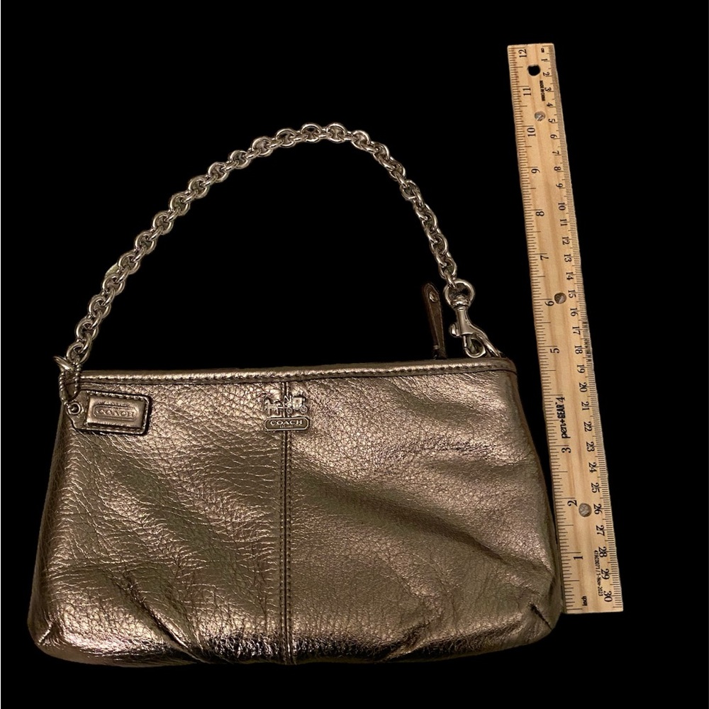 Coach metallic purse - Picture 2 of 7